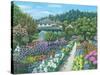 Monets Garden Giverny-Richard Harpum-Stretched Canvas