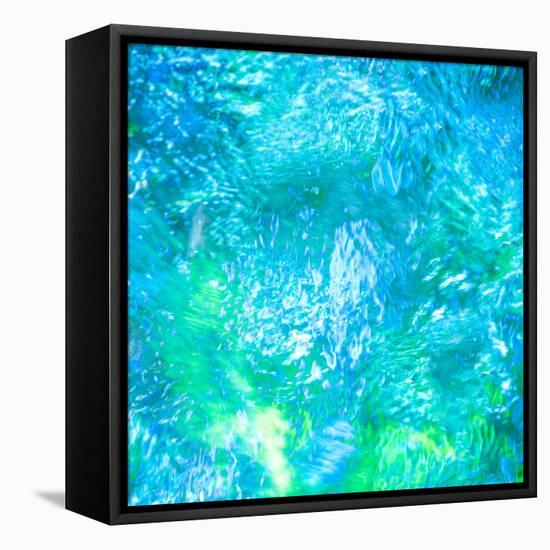 Monets Pool III-Doug Chinnery-Framed Stretched Canvas