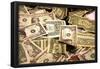 Money #2 (Dollar Bills) Art Poster Print-null-Framed Poster