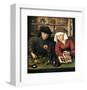 Money Changer with Wife-Quentin Metsys-Framed Giclee Print