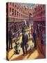 Money in the Metropolis-PJ Crook-Stretched Canvas