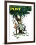 "Money, Money, Money," Saturday Evening Post Cover, December 30, 1967-Robert Weber-Framed Giclee Print