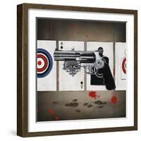 Money Shot II-Sydney Edmunds-Framed Giclee Print