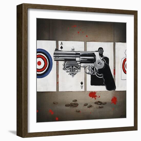 Money Shot II-Sydney Edmunds-Framed Giclee Print