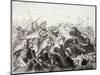 Mongol Armies Invade Eastern Europe and Inflict Serious Losses on the German Nobles at Liegnitz-H. Leutemann-Mounted Art Print