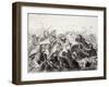 Mongol Armies Invade Eastern Europe and Inflict Serious Losses on the German Nobles at Liegnitz-H. Leutemann-Framed Art Print