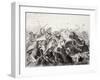 Mongol Armies Invade Eastern Europe and Inflict Serious Losses on the German Nobles at Liegnitz-H. Leutemann-Framed Art Print