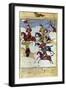 Mongol Battle, c1400-Rashid al-Din Hamadani-Framed Giclee Print