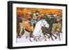 Mongol Horsemen-Mcbride-Framed Giclee Print