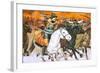 Mongol Horsemen-Mcbride-Framed Giclee Print