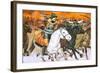 Mongol Horsemen-Mcbride-Framed Giclee Print