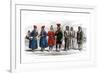 Mongol Race, Lapps and Esquimaux, 1800-1900-A Portier-Framed Giclee Print