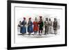 Mongol Race, Lapps and Esquimaux, 1800-1900-A Portier-Framed Giclee Print