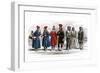 Mongol Race, Lapps and Esquimaux, 1800-1900-A Portier-Framed Giclee Print