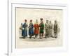Mongol Race, Lapps and Esquimaux, 19th Century-A Portier-Framed Giclee Print