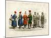 Mongol Race, Lapps and Esquimaux, 19th Century-A Portier-Mounted Giclee Print