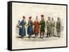 Mongol Race, Lapps and Esquimaux, 19th Century-A Portier-Framed Stretched Canvas