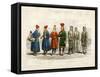 Mongol Race, Lapps and Esquimaux, 19th Century-A Portier-Framed Stretched Canvas