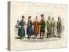 Mongol Race, Lapps and Esquimaux, 19th Century-A Portier-Stretched Canvas