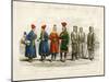 Mongol Race, Lapps and Esquimaux, 19th Century-A Portier-Mounted Giclee Print