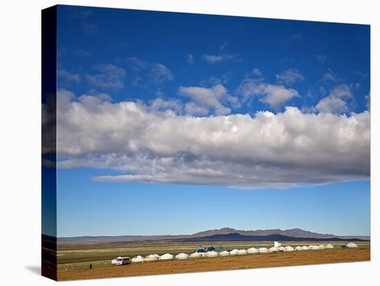 Mongolia, Bayangobi, Ger Camp-Jane Sweeney-Stretched Canvas