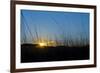 Mongolia, Central Asia, Camp in the Steppe Scenery of Gurvanbulag, Hills, Sundown-Udo Bernhart-Framed Photographic Print