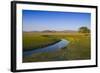 Mongolia, Central Asia, Camp in the Steppe Scenery of Gurvanbulag, River-Udo Bernhart-Framed Photographic Print