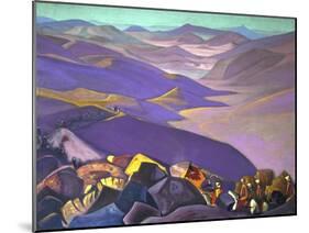 Mongolia, Genghis Khan, 1938-Nicholas Roerich-Mounted Giclee Print