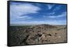 Mongolia, Gobi Desert, Orog Nuur Lake, Funerary Kurgan Mound-null-Framed Stretched Canvas