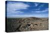 Mongolia, Gobi Desert, Orog Nuur Lake, Funerary Kurgan Mound-null-Stretched Canvas