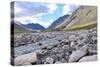 Mongolia, Khovd Province, Gashuun Suhayt. River Valley-Emily Wilson-Stretched Canvas