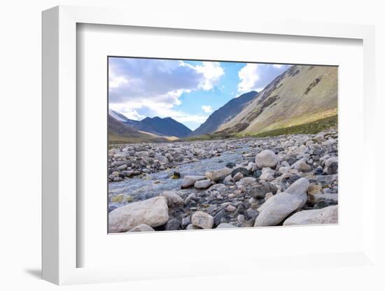 Mongolia, Khovd Province, Gashuun Suhayt. River Valley-Emily Wilson-Framed Photographic Print