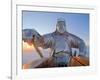 Mongolia, Tov Province, Tsonjin Boldog, a 40M Tall Statue of Genghis Khan on Horseback Stands on To-Nick Ledger-Framed Premium Photographic Print