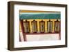 Mongolia, Ulaanbaatar, Gandantegchinlen Monastery. Prayer Wheels-Emily Wilson-Framed Photographic Print