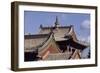 Mongolia, Ulan Bator, Architectural Detail of Choigyn Lam Soum Monastery-null-Framed Giclee Print