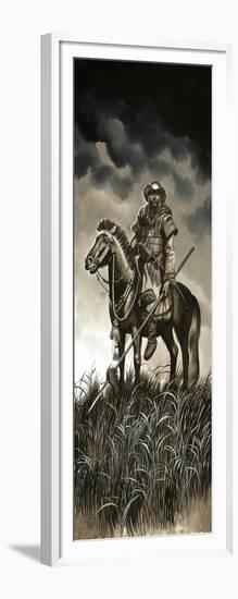 Mongolian Warrior-Ron Embleton-Framed Giclee Print
