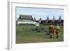 Mongolians in Traditional Dress-null-Framed Giclee Print