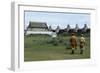 Mongolians in Traditional Dress-null-Framed Giclee Print