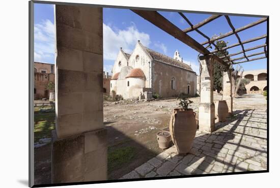 Moni Arkadi Monastery, Crete, Greek Islands, Greece, Europe-Markus Lange-Mounted Photographic Print