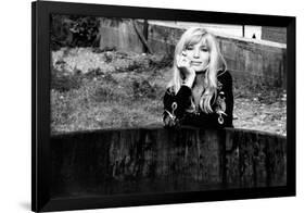 Monica Vitti Leaning on An Edge of a Well-Marisa Rastellini-Framed Giclee Print