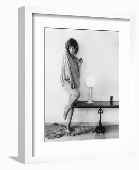 Monica Vitti Posing-Marisa Rastellini-Framed Photographic Print