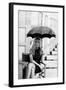 Monica Vitti Shielding Herself from the Sun with an Umbrella-Marisa Rastellini-Framed Giclee Print