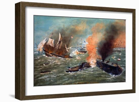 Monitor And Merrimack-J.G. Tanner-Framed Giclee Print