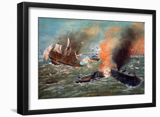 Monitor And Merrimack-J.G. Tanner-Framed Giclee Print