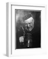 Monk and Mug-null-Framed Photographic Print