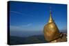 Monk and Pilgrims, Kyaiktiyo Golden Rock, Mon State, Myanmar (Burma), Asia-Tuul-Stretched Canvas