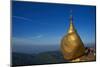 Monk and Pilgrims, Kyaiktiyo Golden Rock, Mon State, Myanmar (Burma), Asia-Tuul-Mounted Photographic Print