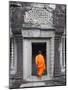 Monk at Angkor Wat, Cambodia-Keren Su-Mounted Photographic Print