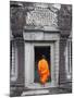 Monk at Angkor Wat, Cambodia-Keren Su-Mounted Photographic Print