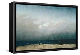 Monk by Sea, 1809-Caspar David Friedrich-Framed Stretched Canvas